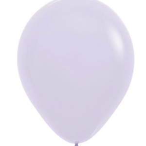 pastel lilac balloons